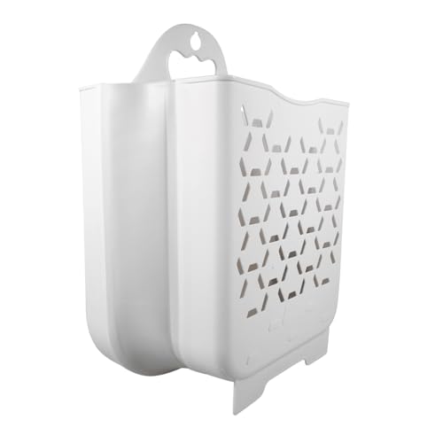 Alipis Cesto para colgar en la pared mini cesta de lavandería cestas de ropa tejido frazada cesta plegable colada cesta colada plegable cesto de ropa cesto de la ropa tipe