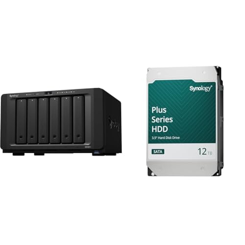 Synology NAS 6xC DiskStation DS1621+[ۏ؃CZXt] & Synology HDD 12TB HAT3310-12Tx6