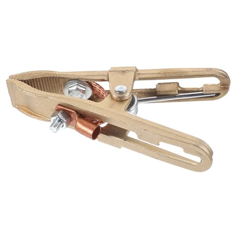 NULYLU Welding Ground Clamp Welder Ground Cable Clamp Welder Parts Welding Clamp Welder Grounding Clamp Welder Clamp Ground Rod Clamp Heavy Duty Clamps Clamp for Welding Ground Copper