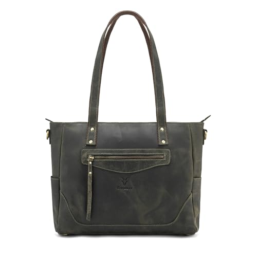Image of Goatter Genuine Leather Office And Daily Travel Use Shoulder Bag For Women's,(Big Size)