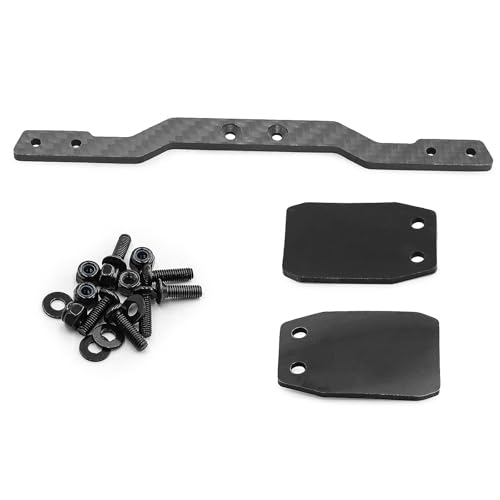 Image of Rear Flaps Fenders Flares Mud Guard Carbon Fiber for Arrma 1 /14 Mini Mojave Grom Upgrade Parts