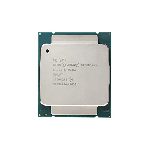 Intel Xeon E5-2643 V3 Sr204 6-Core 3.4Ghz 20Mb Lga 2011-3 Processor (Renewed) #TOP3