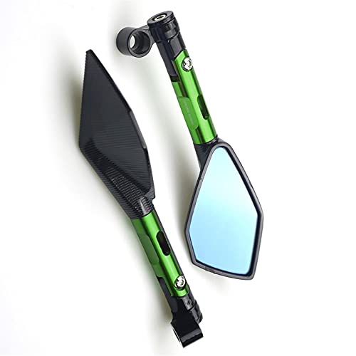Espejo retrovisor rojo mecanizado para Kawasaki Z900RS de diseño deportivo y duradero