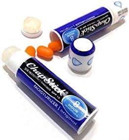 Chap Stick Secret Diversion Safe Stash Can /Pill Box Hidden Hiding Compartment In Blue