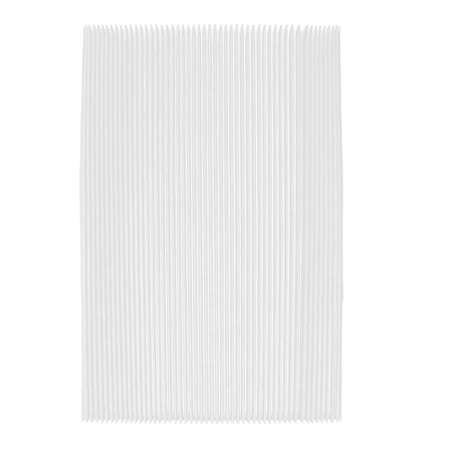 Reemplazo de papel de filtro de aire PET Universal Material de filtro HEPA que detiene alérgenos Polvo Polen Purificador de hogar Accesorios
