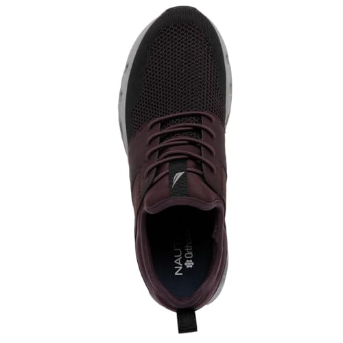 Image of Nautica Mens Running Sneakers Sport Fashion Lace-Up Athletic Soft Shoes for Gym Tennis Men - Cushioned, Breathable, Lightweight & Comfortable