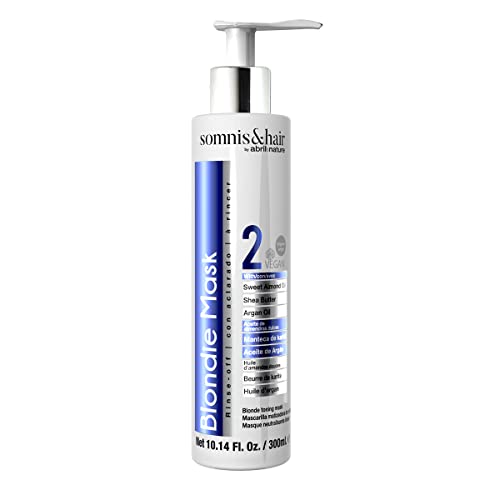 somnis&hair by abril et nature Blondie Mask 300ml. Especial rubios y cabellos decolorados o con mechas. Pelo más suave y luminoso.Vegano