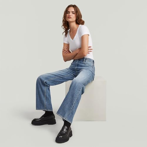 G-Star Women's Judee Loose Low Waist Jeans Blau (Vintage Violane D22889-D536-H074) 26W / 28L – Ansicht 6