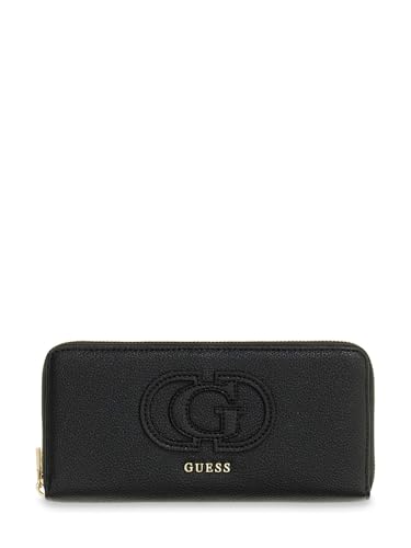 GUESS Porte-Monnaie Isola SLG Zip Around Wallet Black Noir