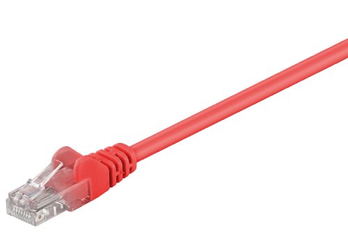 Goobay 69349 CAT 5e patch cable U/UTP rojo miniatura 1