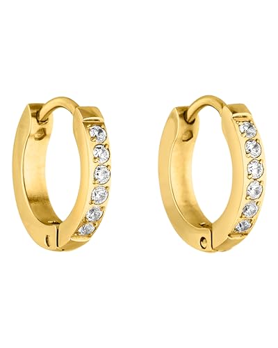 PURELEI® Kaimana Ohrringe (Gold) – Damenohrringe aus langlebigem...