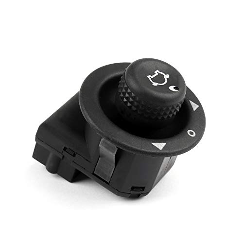 Artudatch Bouton de contrôle de rétroviseur latéral pour F-O-R-D Courier Fiesta Focus Fusion Mondeo Cover