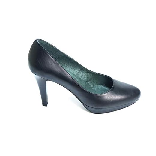 PATRICIA MILLER Zapatos de Tacon Alto 142 para Mujer (40 EU, Negro)