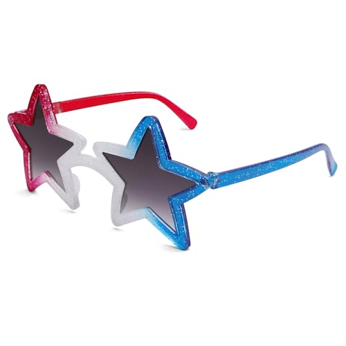 Image of VANLINKER Colorful Star Shape Sunglasses VL9839 | Lovely Cute Sun Glasses Party Glasses