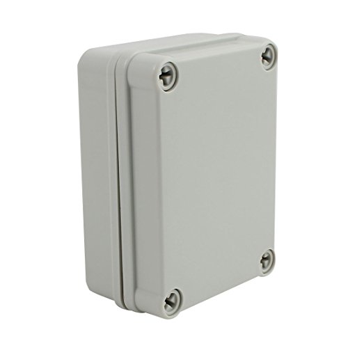 Uxcell 110Mmx80Mmx45Mm Dustproof Ip65 Junction Box Diy Case Enclosure Gray #TOP1