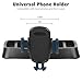 JeCar TJ Phone Holder Upgrade Dash Cellphone Mount with Storage Tray Interior Accessories Compatible with Jeep Wrangler TJ 1997-2006