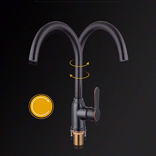 Robinet de cuisine évier noir pour moderniser votre espace