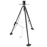 VEVOR 5th Wheel Tripod Stabilizer, Heavy Duty RV Stabilizer, with 5000lbs Load Capacity & 35'-57' Adjustable Height, Folds for Easy Storage and Organization, for Fifth-Wheel Trailers, RVs, and Campers