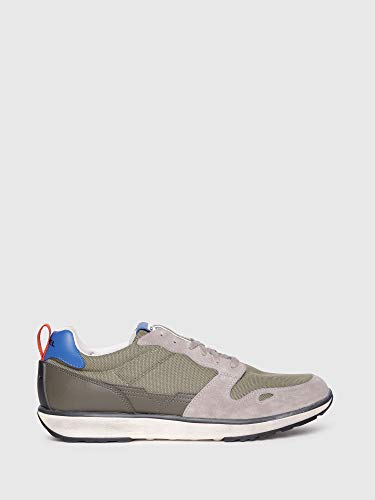 Diesel Men's CORTT S-RV Low Sneaker, Olive/Green, 8.5 M US