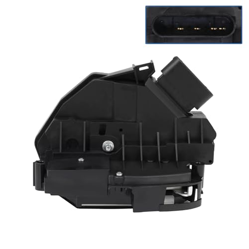 Qagea Front Right Passenger Side Door Lock Latch Actuator 4 Pins Fit for Ford Edge 2015-2016, Escape 2013-2017, Fiesta 2011-2016, Focus 2012-2017, Fusion & Lincoln MKZ 2013-2016, BF6AF21812AG