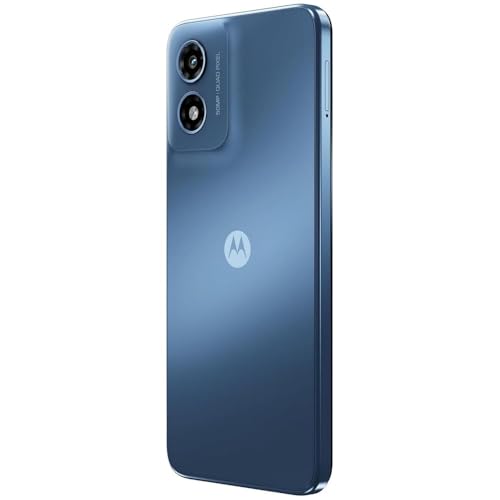Image of Motorola Moto G Play 2024, 64GB + 4GB RAM, Sapphire Blue - Unlocked (Renewed)
