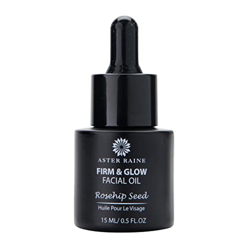 Aster Raine Facial Oil - Anti Aging Rosehip Seed, Pomegranate Face Oil - Hydrating, Brightening Face Oils For Dry Skin - Fast Absorbing Face Serum - Travel Friendly Face Moisturizer - 0.5 Oz #TOP3