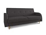 schlafsofa modern design Sitzfläche: Hochelastischer Schaumstoff + Wellenfeder