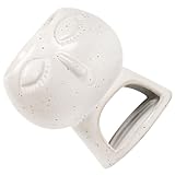 SAFIGLE Keramik Aromadiffusor mit Teelichthalter Duftlampe für Ätherische Öle und Räucherstäbchen Dekorativer Kerzenwärmer für Schlafzimmer Kompakt und rutschfest Geschenkidee