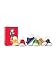 Trumpette 6 Pair Sock Set - Rad Johnny-0-12 Months
