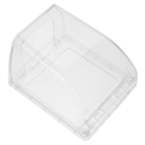 SEWACC Weatherproof Electrical Outlet Cover Durable Socket Protector for Home Use for Bathrooms Kitchens and Outdoor Spaces Transparent Design Easy to Install