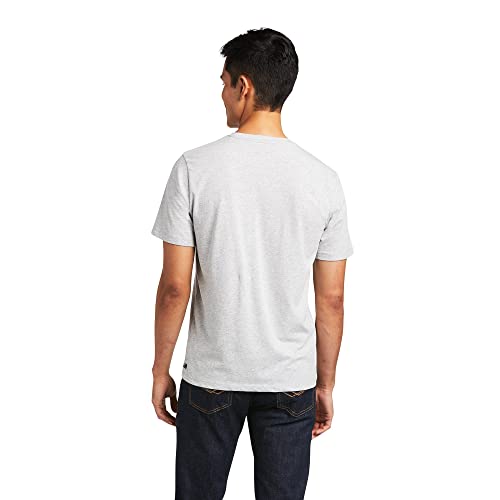Image of ARIAT Men's Vertical Logo Graphic Short Sleeve T-Shirt