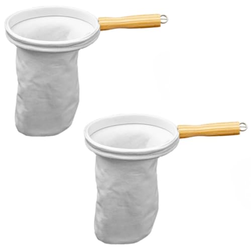 Kit 2 Coador de Pano Malha Filtro de Café Grande – 100% Algodão, Reutilizável, Sustentável e Econômico – Extração Total de Sabor e Aroma