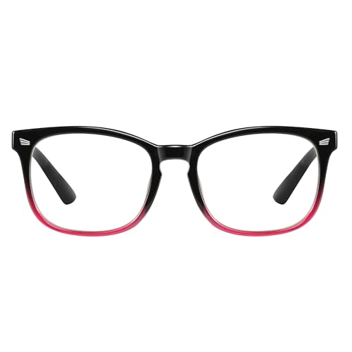 Image of Blue Light Glasses For Woman Men - Anti Eyestrain UV Protection Computer Gaming Eyeglasses Blue Light Blocking Glasses