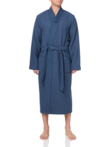 BOSS Mens Waffle Kimono Robe