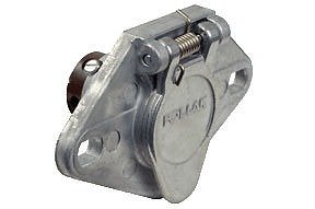 (5) 11-607P- Pollak HD Connector 6-Way Electrical Socket 12 or 24 Volt LIghting