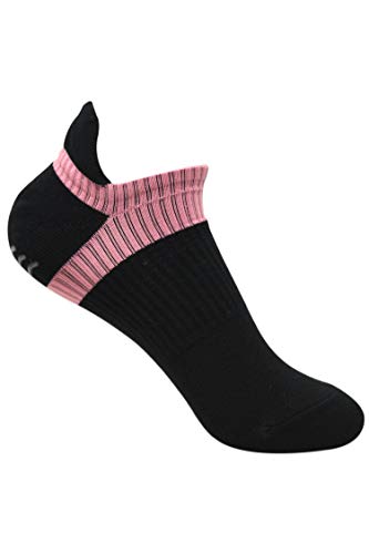 Image of BALENZIA Womens Fishnet Socks |Pack of 6| No Show Mesh Lace Sock| Breathable Cotton | Solid Colors | Casual Wear