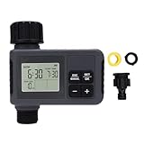 OVAQUIXI Automatischer Bewässerungs-Timer, 7,25-116 PSI Programmierbarer Wasser-Timer mit...
