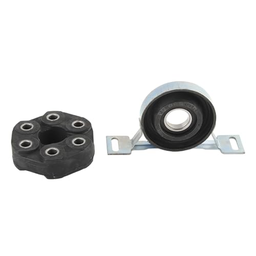 Soporte de cojinete central del eje de transmisión con disco flexible 26121226731 26111227410 Reemplazo duradero resistente a la corrosión antioxidante de para modelos E36 E39