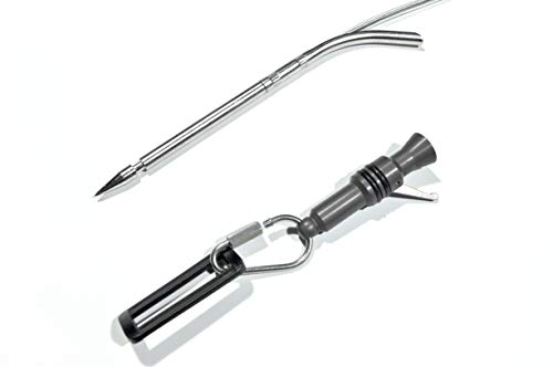 Pelengas Stainless Steel Fish Fishing Stringer, Kayak Stringer For Fish, Scuba Spearfishing Stringer,Big Game Clip, Large Fish Stringer, Fish Holder #TOP6