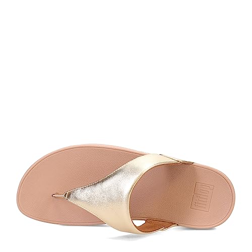 Image of FitFlop Women's Lulu Leather Toe-Post Thong Sandals