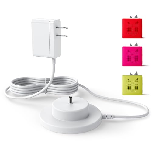 Charger for Tonies, Compatible with TonieBox Audio Player Power Supply Adapter, for Tonie Box Replacement Original Charging Base Station Power Cord