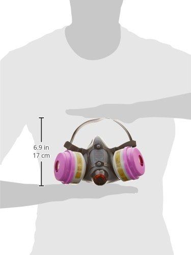 Honeywell Safety Products Multi-Purpose Reusable Half Mask Mc/P100 Respirator Convenience Pack, Medium (Rws-54031) #TOP5
