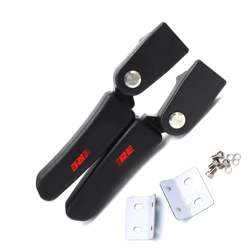 Griffteil Für Yamaha Xt1200Z Super Tenere XT700Z XT 1200 Z 700 Passagier Armlehne Rear Top Case Box Hinten Sitz(Black and red)