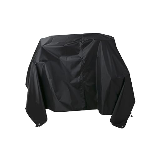 BESTonZON Drum Set Protective Cover Oxford Cloth Black Silver Acoustic Drum Set Cover Dustproof Decorative