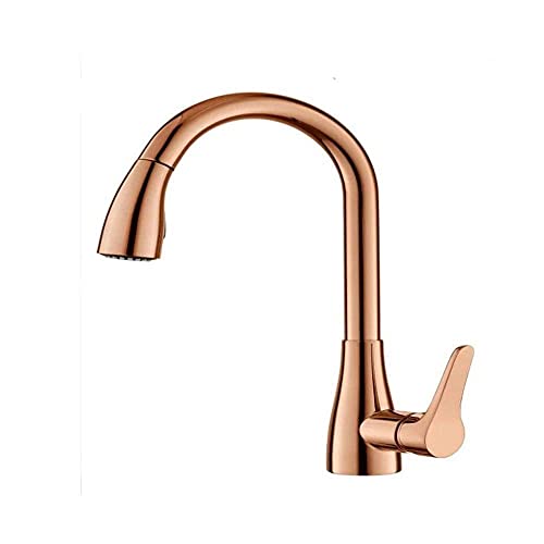 Robinet de cuisine LWX avec bec pivotant fluide et économie d'eau intégrée
