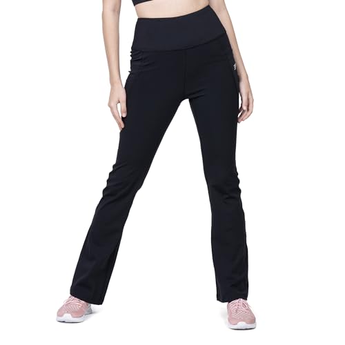 Image of 3rd Planet Women's High Waist Activewear Leggings | 4-Way Stretch, Sweat-Wicking, Non-See-Through Gym & Yoga Tights with Side Pockets | Comfortable Slim Fit Pants for Workout, Running & Fitness