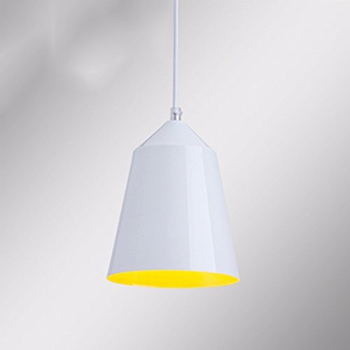 Lustre centre commercial et restaurant suspendu blanc au style industriel