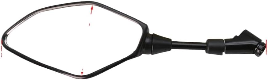 Rearview Mirrors with M8 and M10 Threads Compatible with MT-01, MT-03, MT-07, MT-09, FJ-09, MT-10, and 900 Models