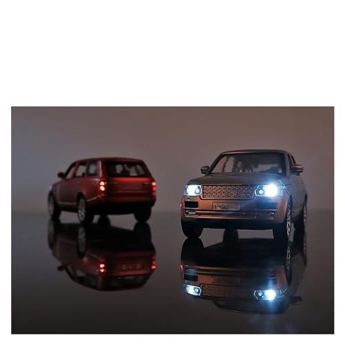Modelo a escala 1:32 Land Rover Range Rover rosa miniatura 3