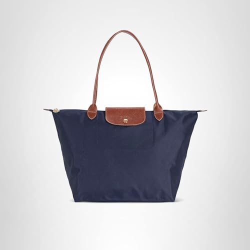 Longchamp Mixed Media Shoulder Handbag